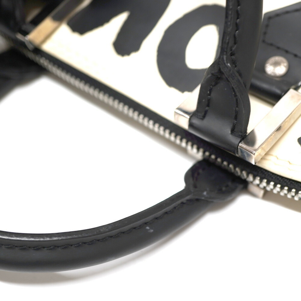 Louis Vuitton Alma Black White Bag - Picture 9 of 9